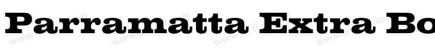 Parramatta Extra Bol字体转换 Parramatta Extra Bol字体转换